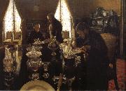 Supper, Gustave Caillebotte
